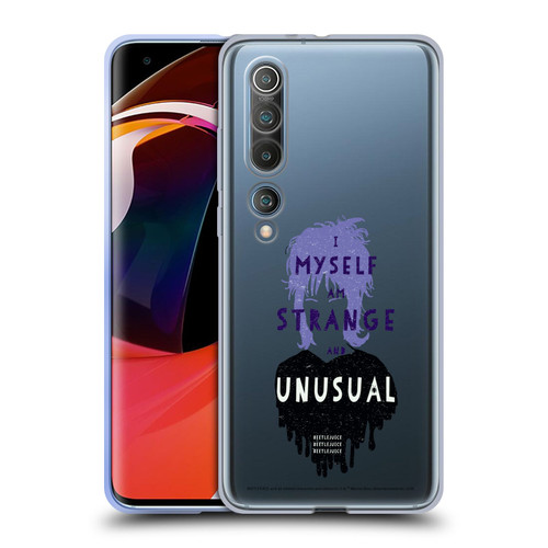 Beetlejuice Graphics Lydia Quote Soft Gel Case for Xiaomi Mi 10 5G / Mi 10 Pro 5G