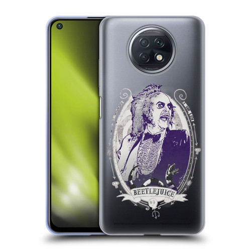 Beetlejuice Graphics Betelgeuse Frame Soft Gel Case for Xiaomi Redmi Note 9T 5G