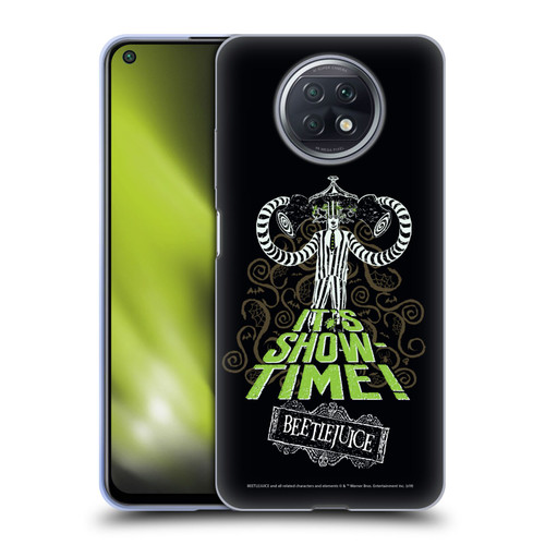 Beetlejuice Graphics Show Time Soft Gel Case for Xiaomi Redmi Note 9T 5G