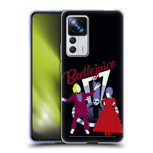 Beetlejuice Graphics Betelgeuse And Lydia Soft Gel Case for Xiaomi 12T Pro