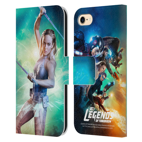 Legends Of Tomorrow Graphics Sara Lance Leather Book Wallet Case Cover For Apple iPhone 7 / 8 / SE 2020 & 2022