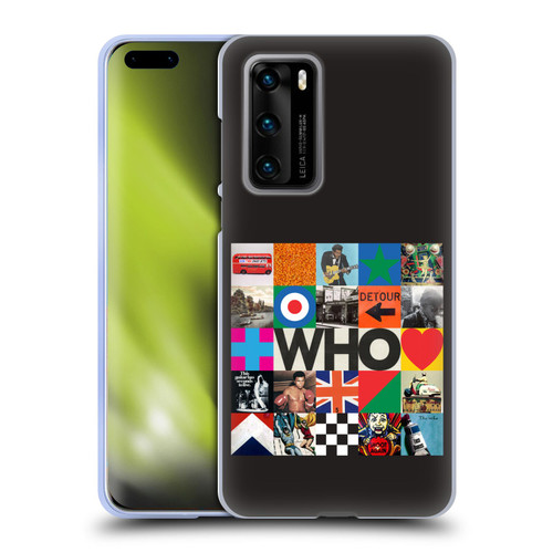 The Who 2019 Album Square Collage Soft Gel Case for Huawei P40 5G