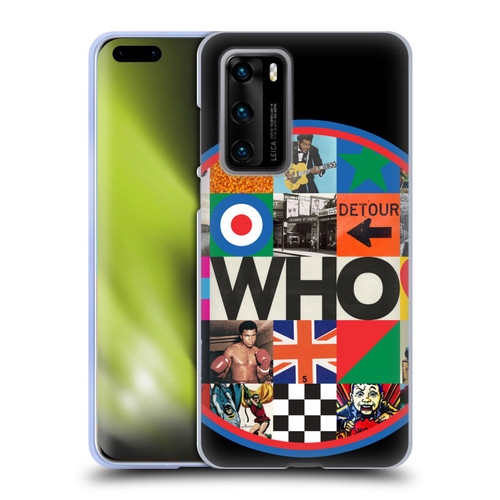 The Who 2019 Album Collage Circle Soft Gel Case for Huawei P40 5G