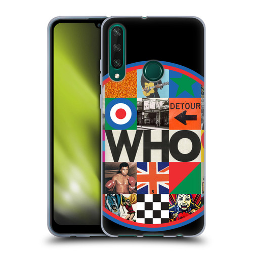 The Who 2019 Album Collage Circle Soft Gel Case for Huawei Y6p