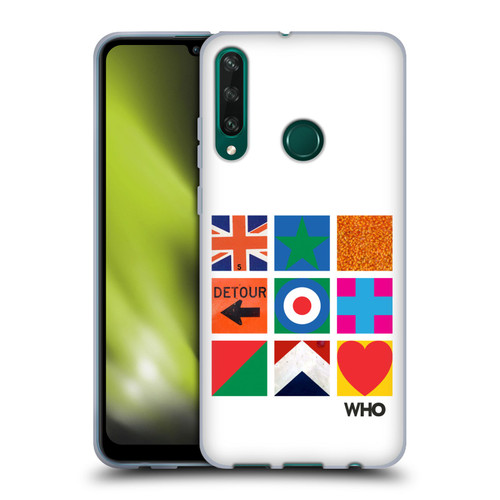 The Who 2019 Album Symbols Grid Soft Gel Case for Huawei Y6p