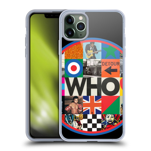 The Who 2019 Album Collage Circle Soft Gel Case for Apple iPhone 11 Pro Max
