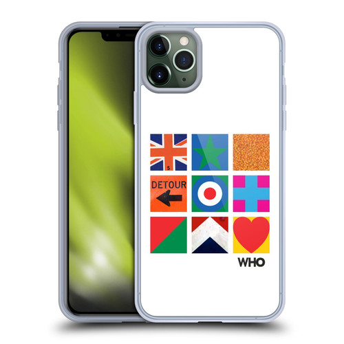 The Who 2019 Album Symbols Grid Soft Gel Case for Apple iPhone 11 Pro Max