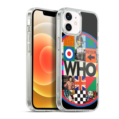 The Who 2019 Album Collage Circle Soft Gel Case for Apple iPhone 12 / iPhone 12 Pro & MagSafe