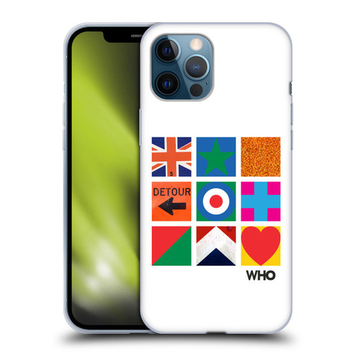 The Who 2019 Album Symbols Grid Soft Gel Case for Apple iPhone 12 Pro Max