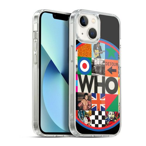 The Who 2019 Album Collage Circle Soft Gel Case for Apple iPhone 13