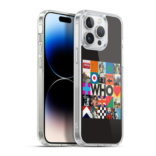 The Who 2019 Album Collage Soft Gel Case for Apple iPhone 13 Pro Max & MagSafe