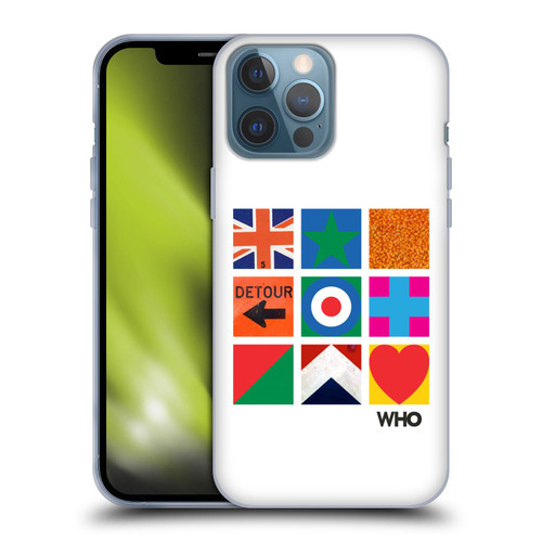 The Who 2019 Album Symbols Grid Soft Gel Case for Apple iPhone 13 Pro Max