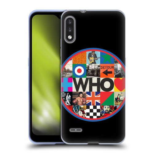 The Who 2019 Album Collage Circle Soft Gel Case for LG K22