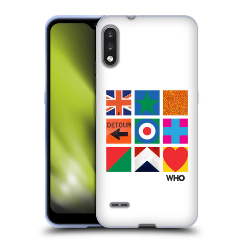 The Who 2019 Album Symbols Grid Soft Gel Case for LG K22