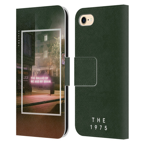 The 1975 Songs The Ballad Of Me And My Brain Leather Book Wallet Case Cover For Apple iPhone 7 / 8 / SE 2020 & 2022