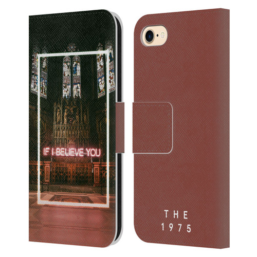 The 1975 Songs If I Believe You Leather Book Wallet Case Cover For Apple iPhone 7 / 8 / SE 2020 & 2022