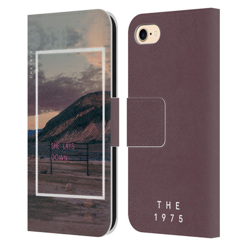 The 1975 Songs She Lays Down Leather Book Wallet Case Cover For Apple iPhone 7 / 8 / SE 2020 & 2022