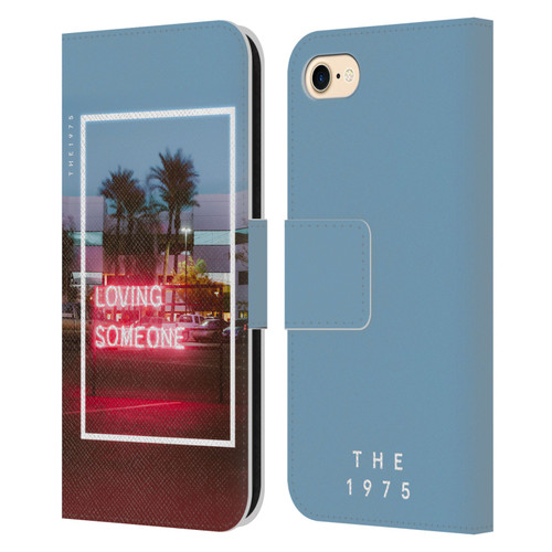 The 1975 Songs Loving Someone Leather Book Wallet Case Cover For Apple iPhone 7 / 8 / SE 2020 & 2022