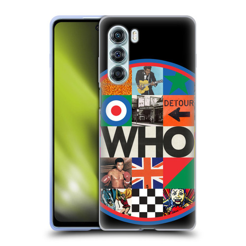 The Who 2019 Album Collage Circle Soft Gel Case for Motorola Edge S30 / Moto G200 5G
