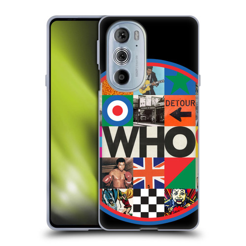 The Who 2019 Album Collage Circle Soft Gel Case for Motorola Edge X30