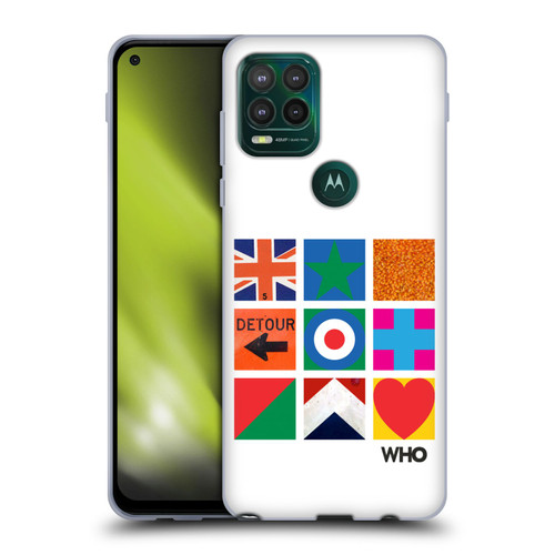 The Who 2019 Album Symbols Grid Soft Gel Case for Motorola Moto G Stylus 5G 2021