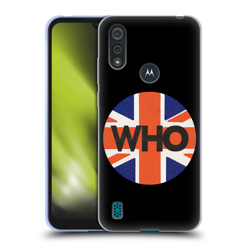 The Who 2019 Album UJ Circle Soft Gel Case for Motorola Moto E6s (2020)