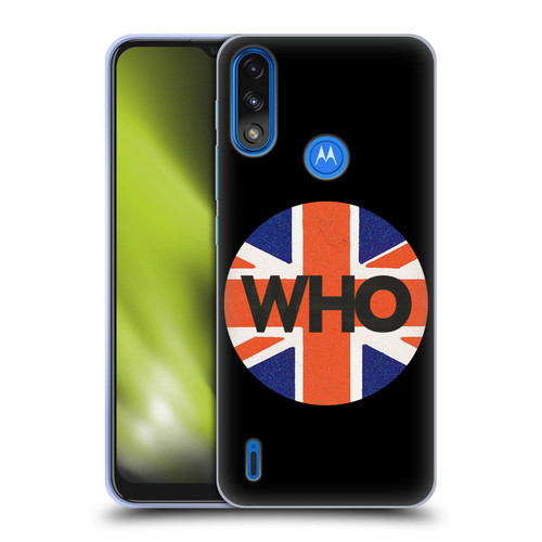 The Who 2019 Album UJ Circle Soft Gel Case for Motorola Moto E7 Power / Moto E7i Power