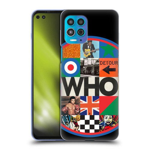 The Who 2019 Album Collage Circle Soft Gel Case for Motorola Moto G100