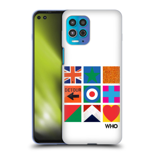 The Who 2019 Album Symbols Grid Soft Gel Case for Motorola Moto G100