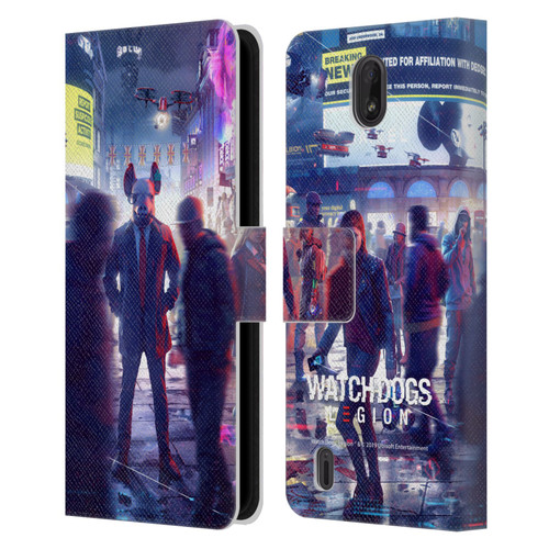 Watch Dogs Legion Artworks Winston City Leather Book Wallet Case Cover For Nokia C01 Plus/C1 2nd Edition