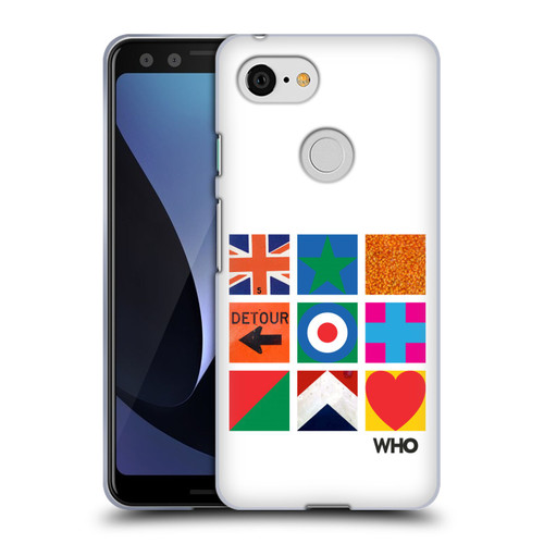 The Who 2019 Album Symbols Grid Soft Gel Case for Google Pixel 3
