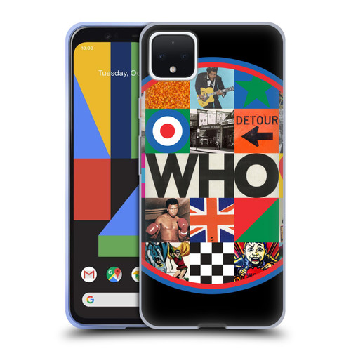 The Who 2019 Album Collage Circle Soft Gel Case for Google Pixel 4 XL