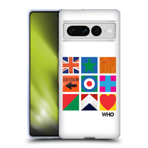The Who 2019 Album Symbols Grid Soft Gel Case for Google Pixel 7 Pro