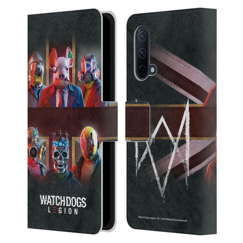 Watch Dogs Legion Artworks Flag Leather Book Wallet Case Cover For OnePlus Nord CE 5G