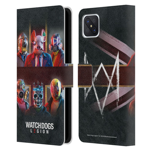 Watch Dogs Legion Artworks Flag Leather Book Wallet Case Cover For OPPO Reno4 Z 5G