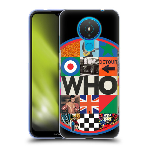 The Who 2019 Album Collage Circle Soft Gel Case for Nokia 1.4