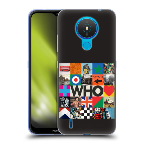 The Who 2019 Album Square Collage Soft Gel Case for Nokia 1.4