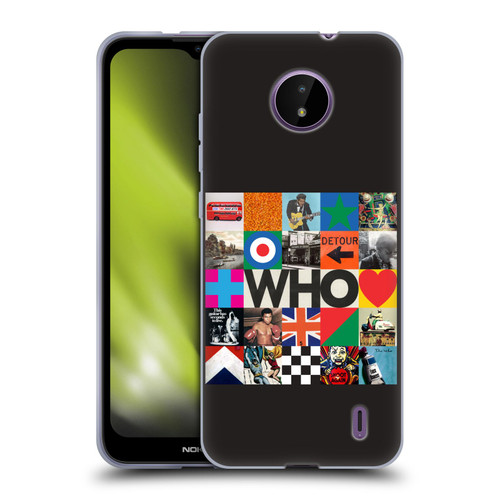The Who 2019 Album Square Collage Soft Gel Case for Nokia C10 / C20