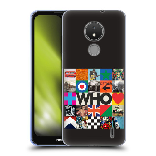 The Who 2019 Album Square Collage Soft Gel Case for Nokia C21