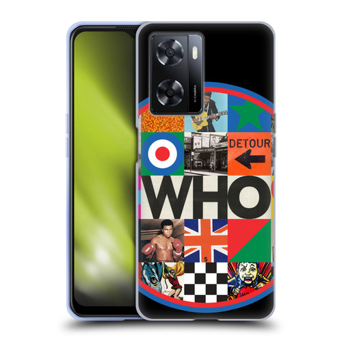 The Who 2019 Album Collage Circle Soft Gel Case for OPPO A57s