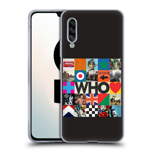 The Who 2019 Album Square Collage Soft Gel Case for Samsung Galaxy A90 5G (2019)