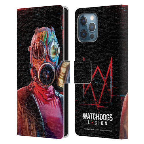 Watch Dogs Legion Key Art Alpha2zero Leather Book Wallet Case Cover For Apple iPhone 12 Pro Max