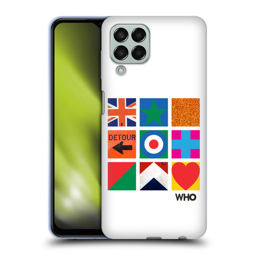 The Who 2019 Album Symbols Grid Soft Gel Case for Samsung Galaxy M33 (2022)