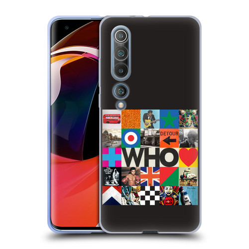 The Who 2019 Album Square Collage Soft Gel Case for Xiaomi Mi 10 5G / Mi 10 Pro 5G