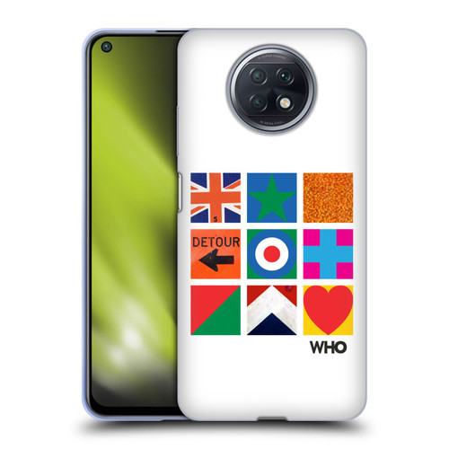 The Who 2019 Album Symbols Grid Soft Gel Case for Xiaomi Redmi Note 9T 5G