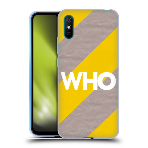 The Who 2019 Album Yellow Diagonal Stripes Soft Gel Case for Xiaomi Redmi 9A / Redmi 9AT