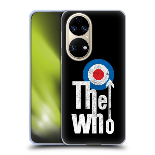 The Who Band Art Classic Target Logo Soft Gel Case for Huawei P50