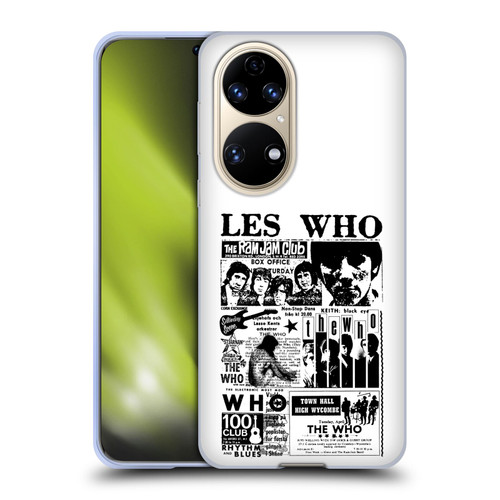 The Who Band Art Les Who Soft Gel Case for Huawei P50