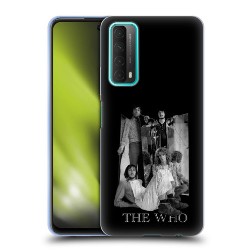 The Who Band Art Mirror Mono Distress Soft Gel Case for Huawei P Smart (2021)