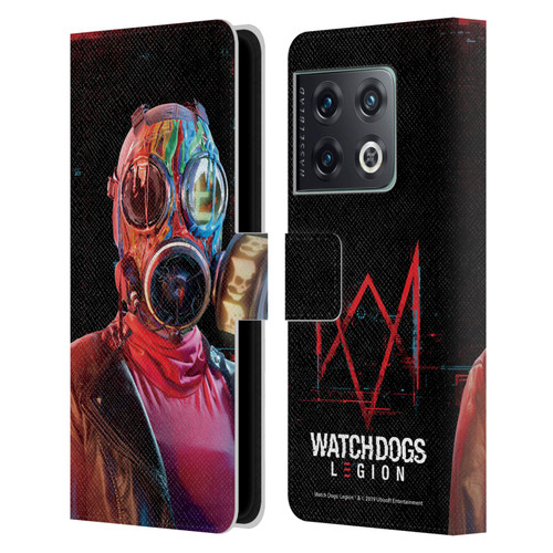 Watch Dogs Legion Key Art Alpha2zero Leather Book Wallet Case Cover For OnePlus 10 Pro